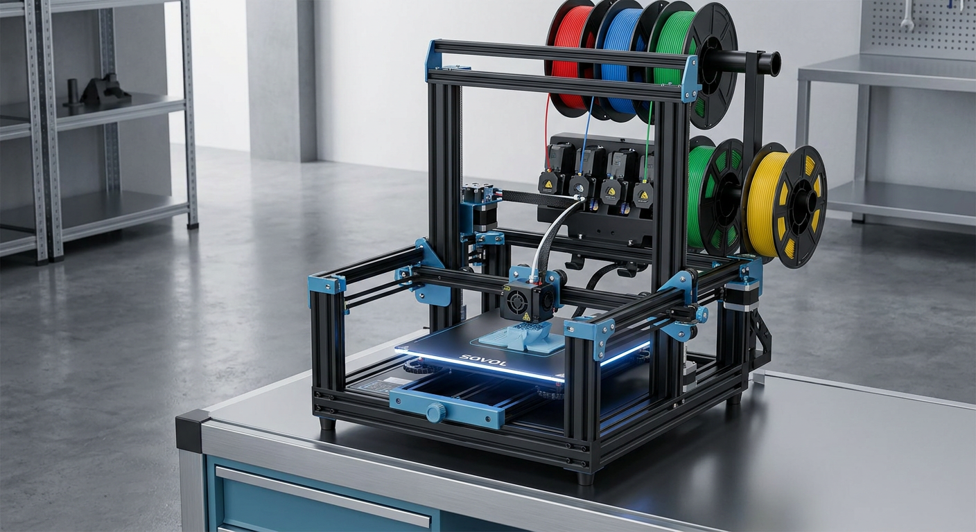 Sovol M1D Hybrid IDEX Toolchanger Architecture