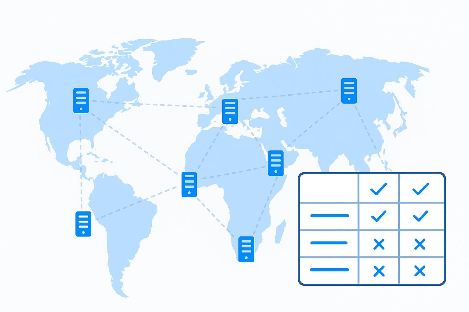 云服务器对比:UHost vs AWS、Azure、GCP