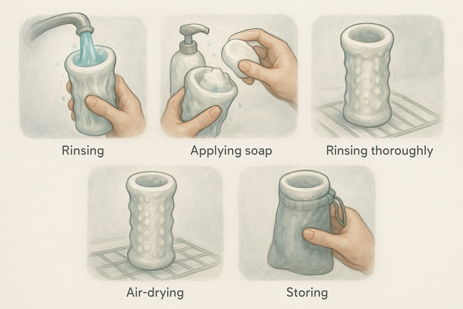 how to clean male masturbator How To Clean Your Gawk Gawk 3000 Sex Toy! Properly cleaning the male  masturbator main image 1