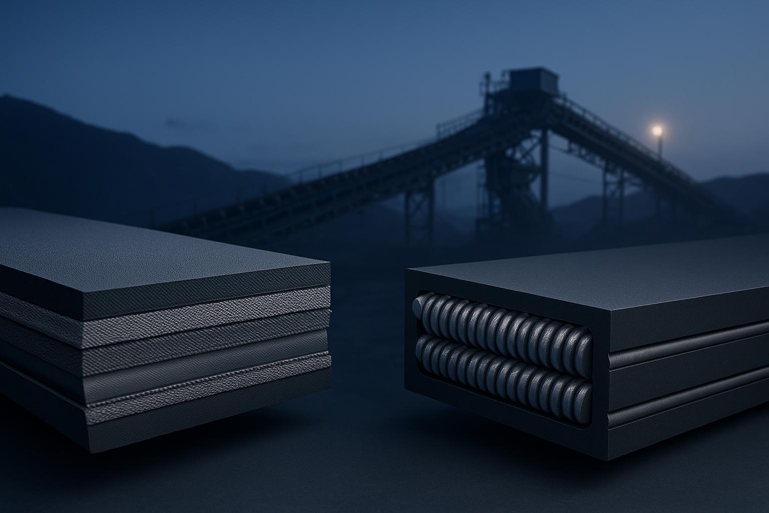 EP vs steel cord conveyor belt: how to choose for mining duty