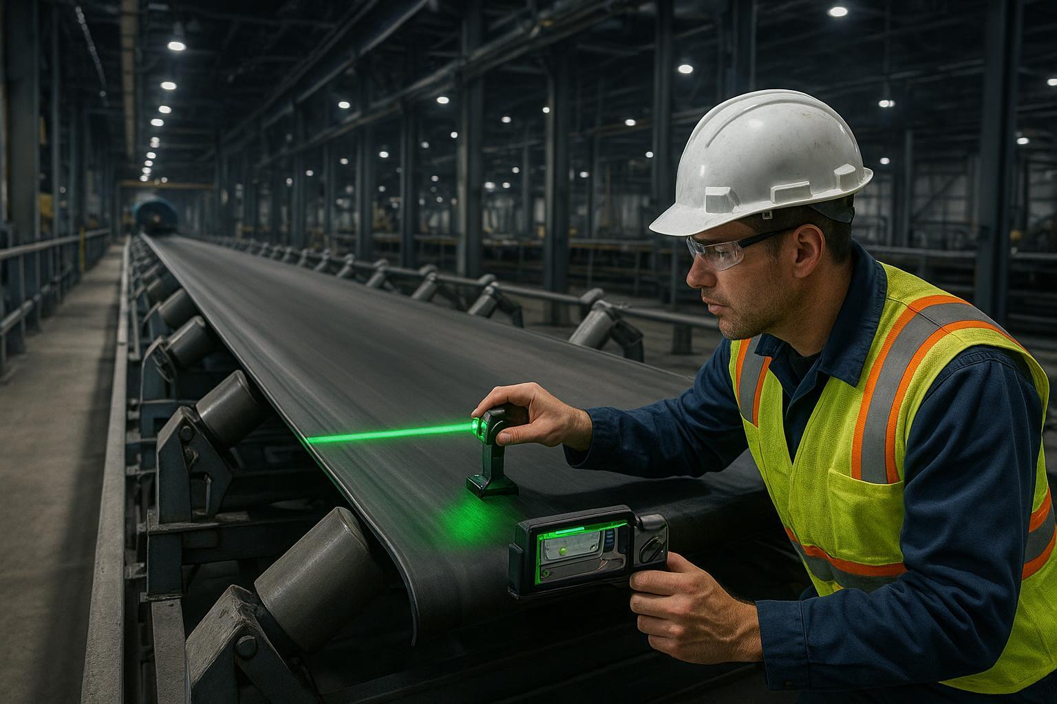 Conveyor Belt Alignment Guide
