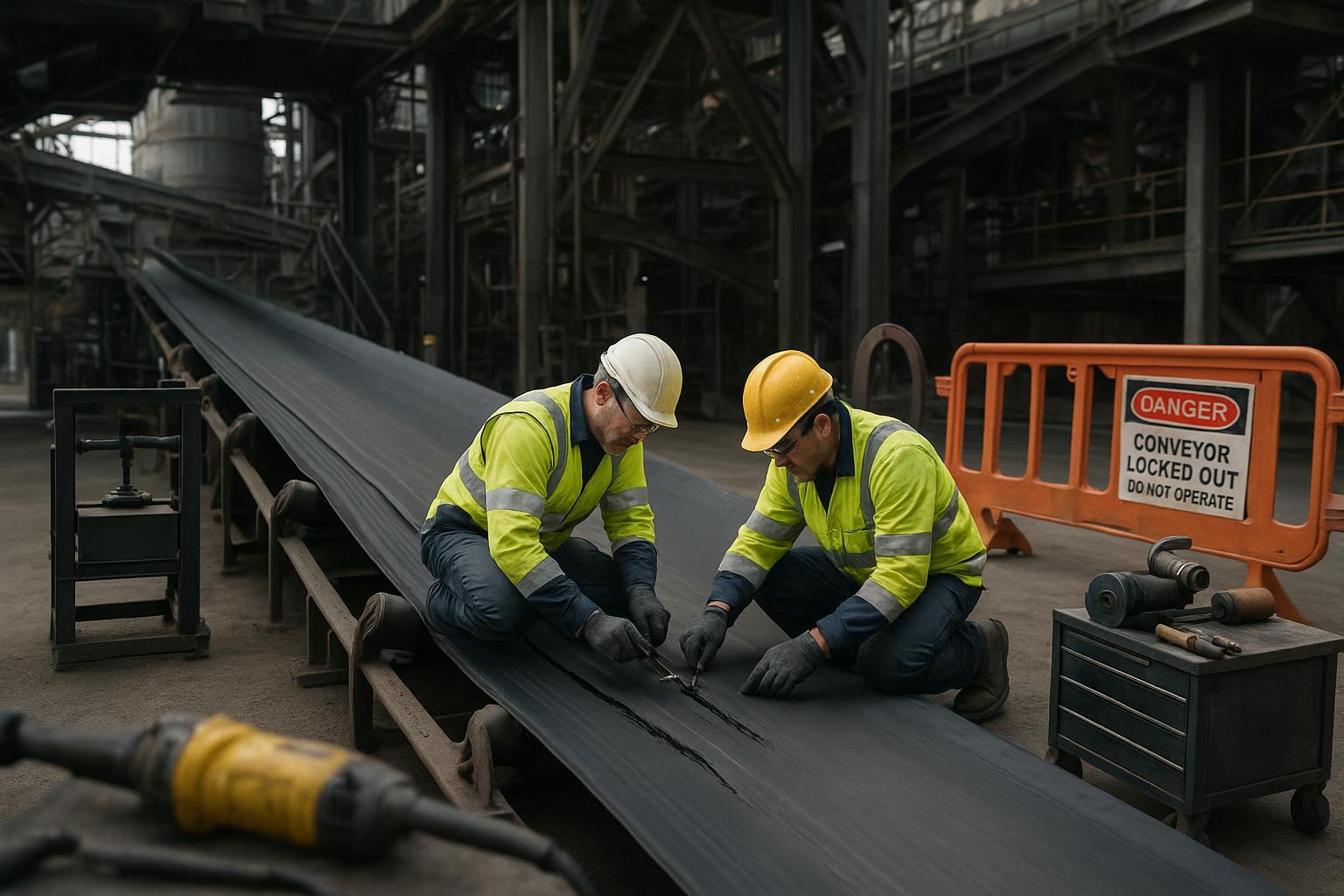 Repairing Torn Conveyor Belts: The Complete Engineer’s Guide