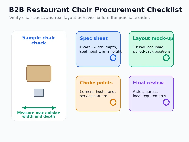 How Much Space Do Restaurant Chairs Need? Restaurant Chair Spacing, Table and Aisle Clearance Guide How Much Space Do Restaurant Chairs Need? Restaurant Chair Spacing, Table and Aisle Clearance Guide