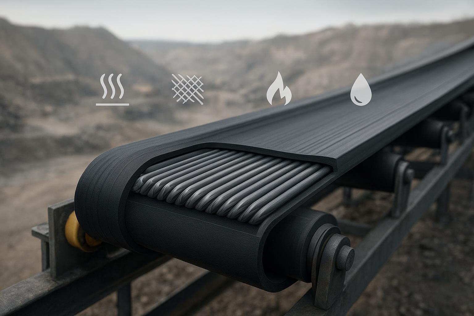 6 mejores bandas transportadoras de cable de acero (2026)