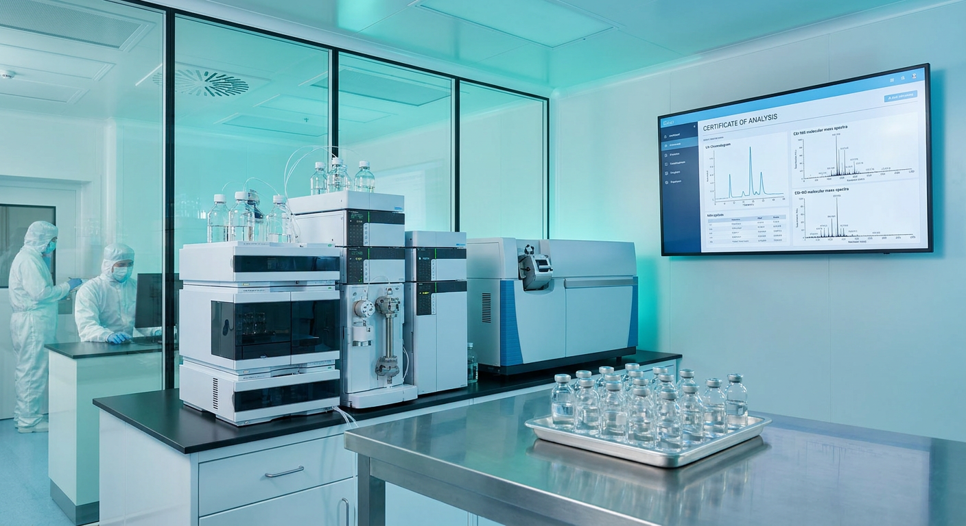 Analytical HPLC and Mass Spectrometry Setup for BPC-157 Quality Control