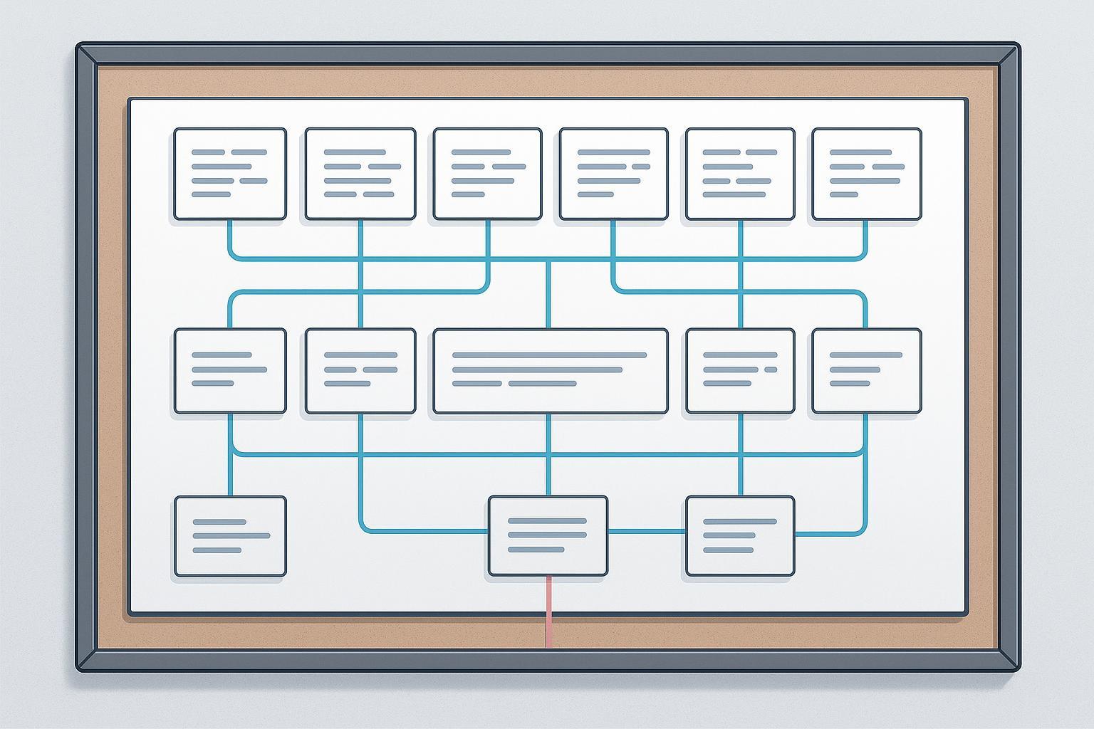 a decision diagram mapping peptide sequence classes (short linear, 30+ residue linear, modified/conjugated, high-volume commercial) to candidate synth
