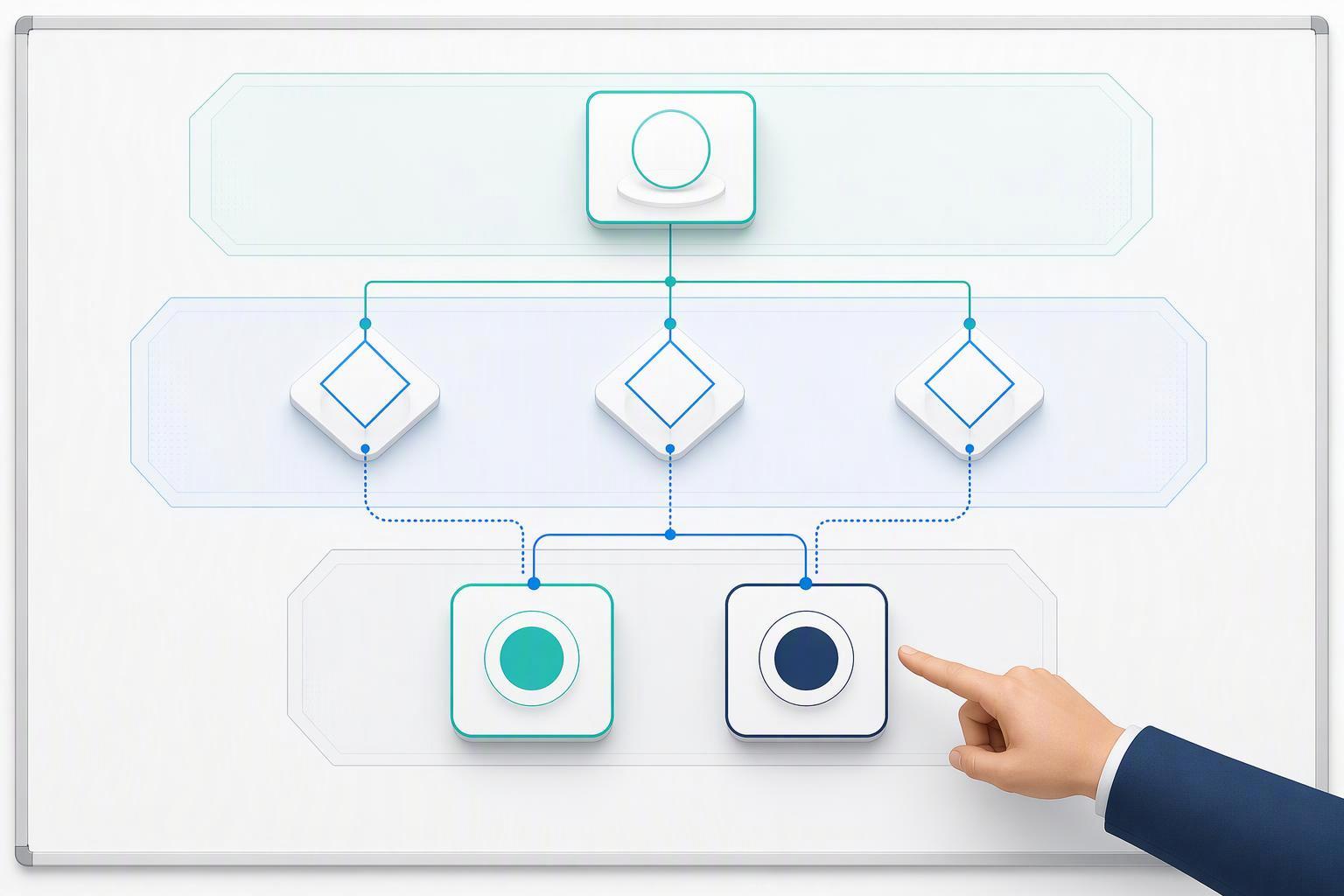 a short branch diagram from request the documentation package through the three disqualifying conditions to the order or