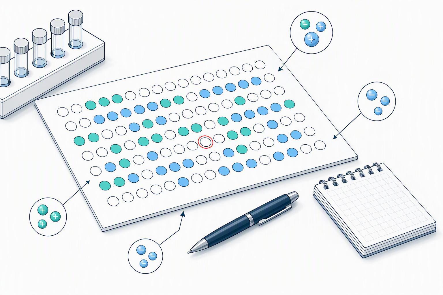 an annotated peptide sequence map marking which residues are covered by observed b/y ions and highlighting an uncovered