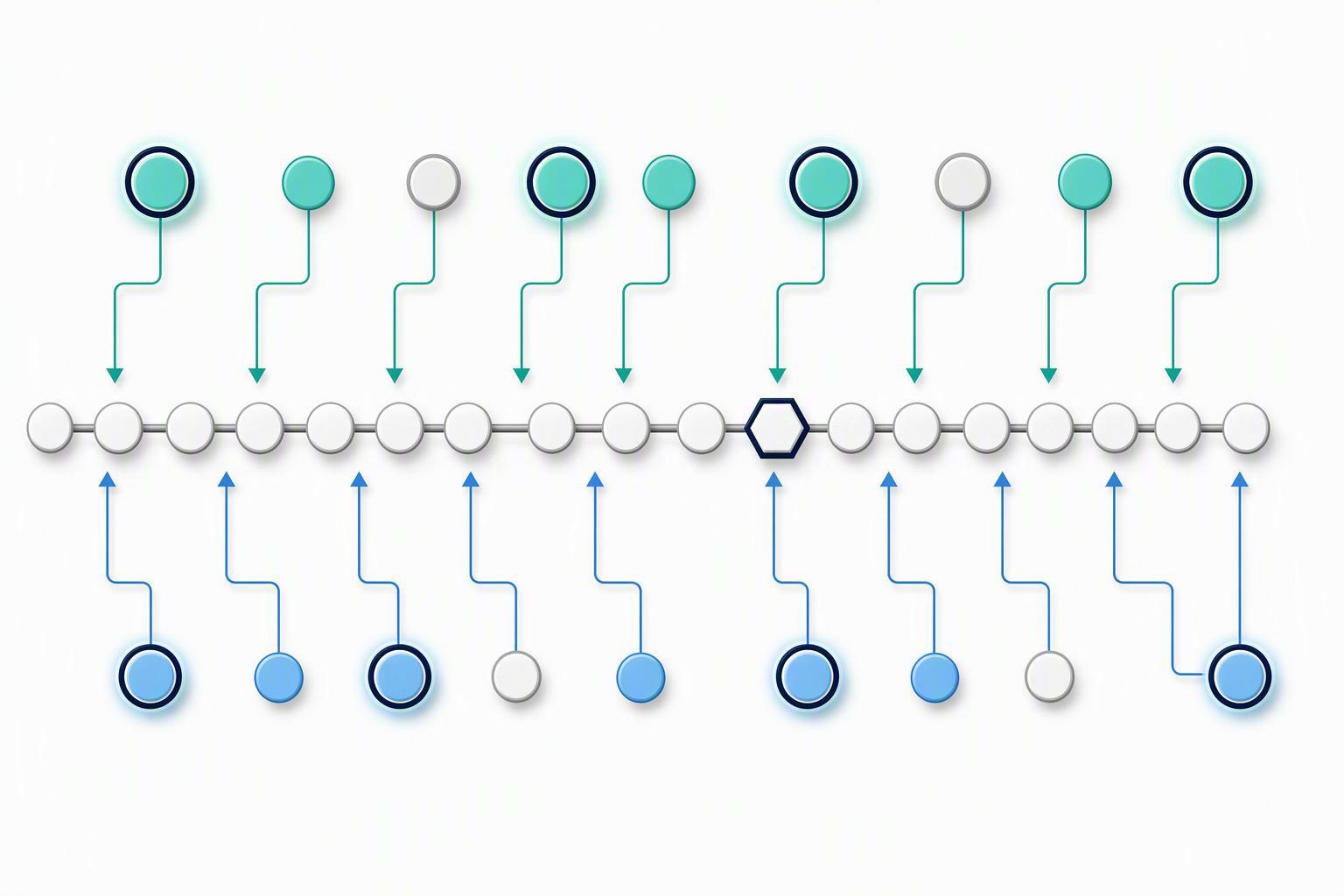 a fragmentation map of a modified peptide showing b/y ion series and marking which fragment ions are site-determining versus