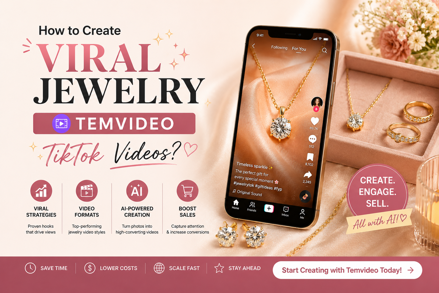 How to Create Viral Jewelry TikTok Videos?