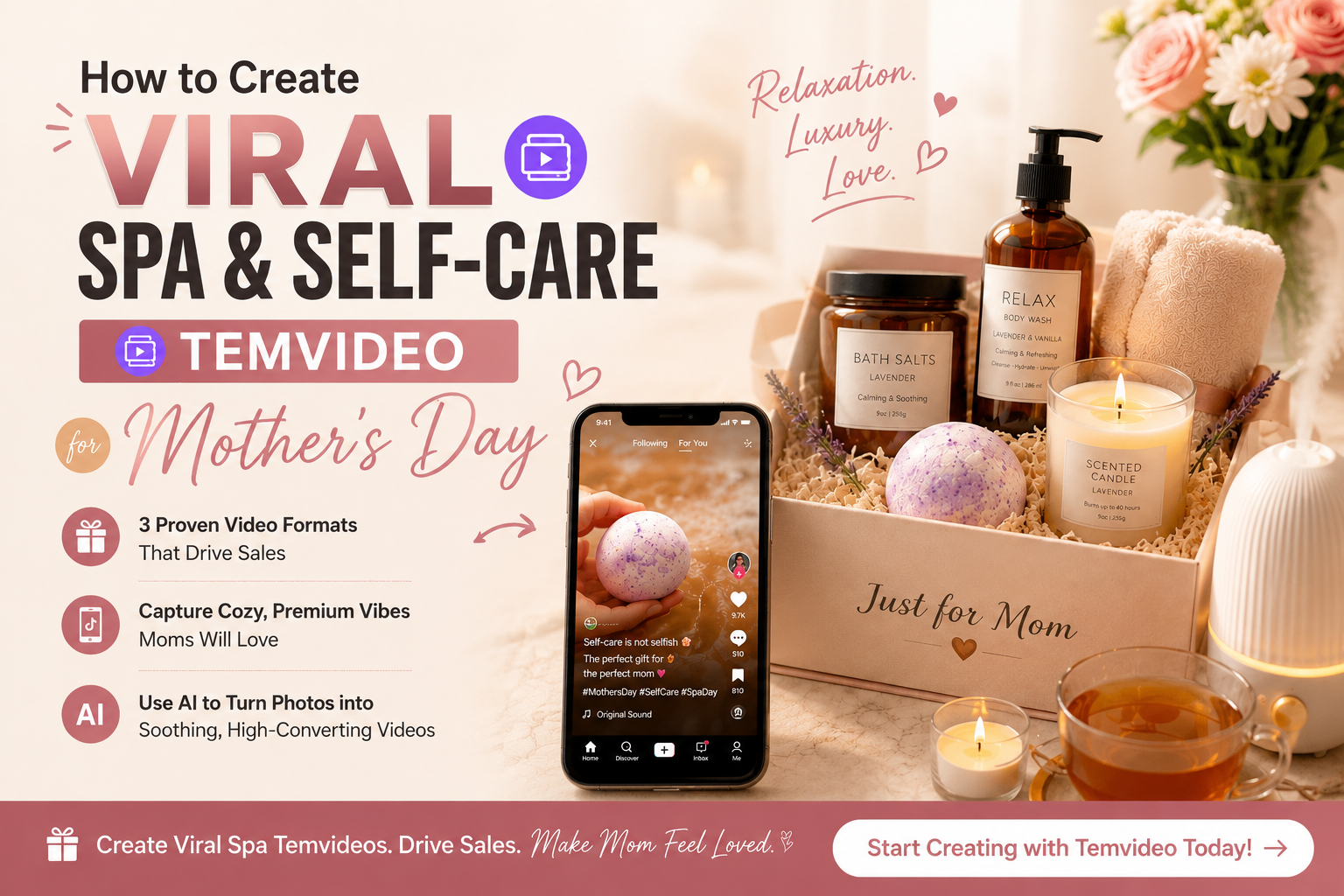 How to Create Viral Self-Care TikTok Videos for Mother’s Day