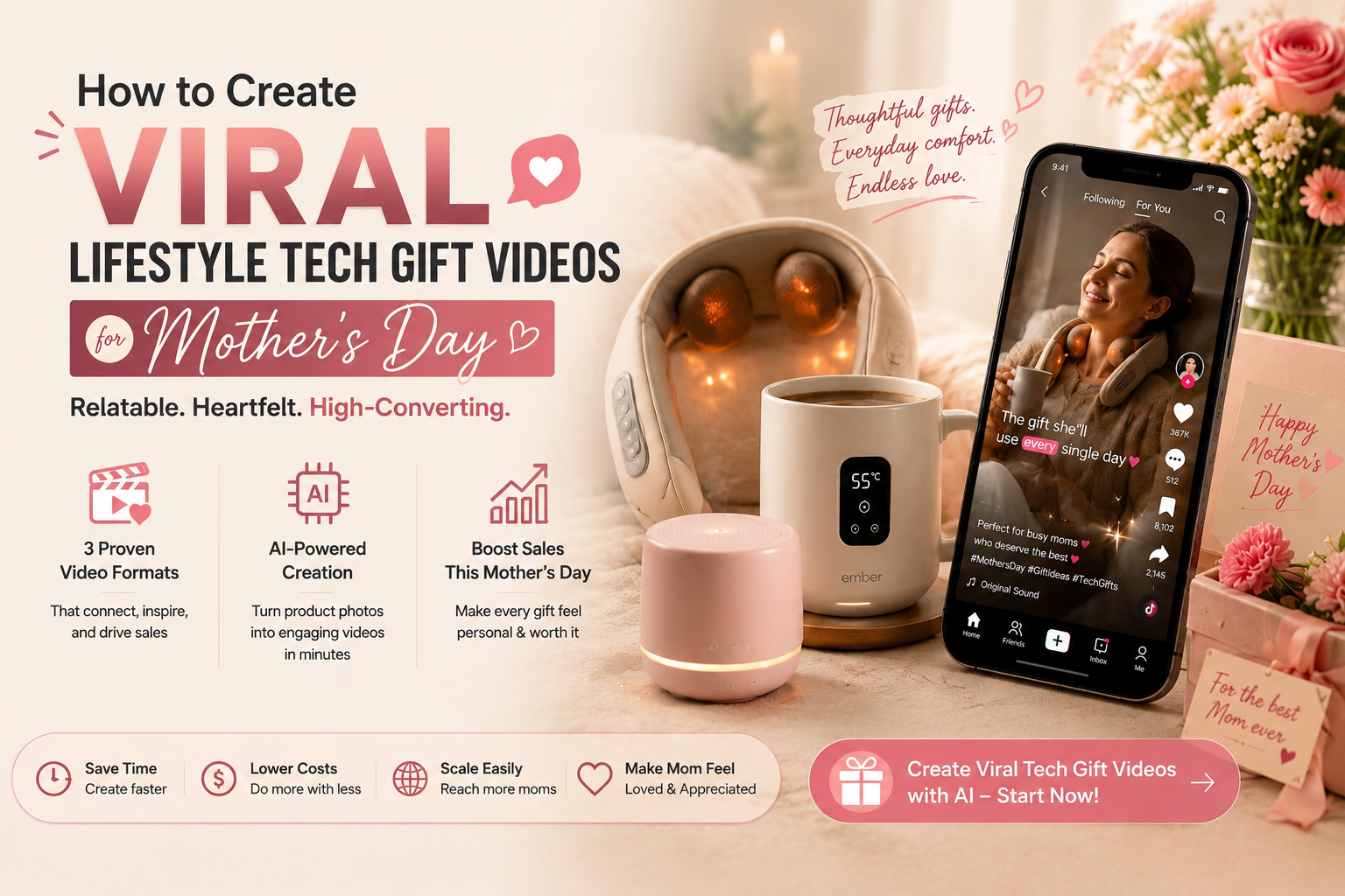 How to Create Viral Lifestyle Tech Gift Videos for Mother’s Day