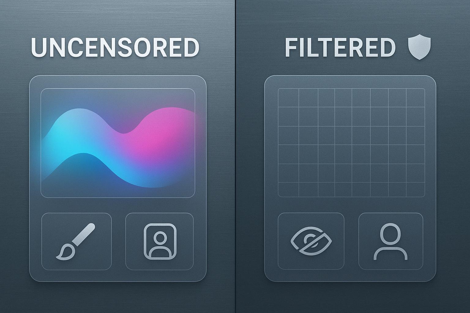 Uncensored AI Image Generator vs Filtered AI Tools