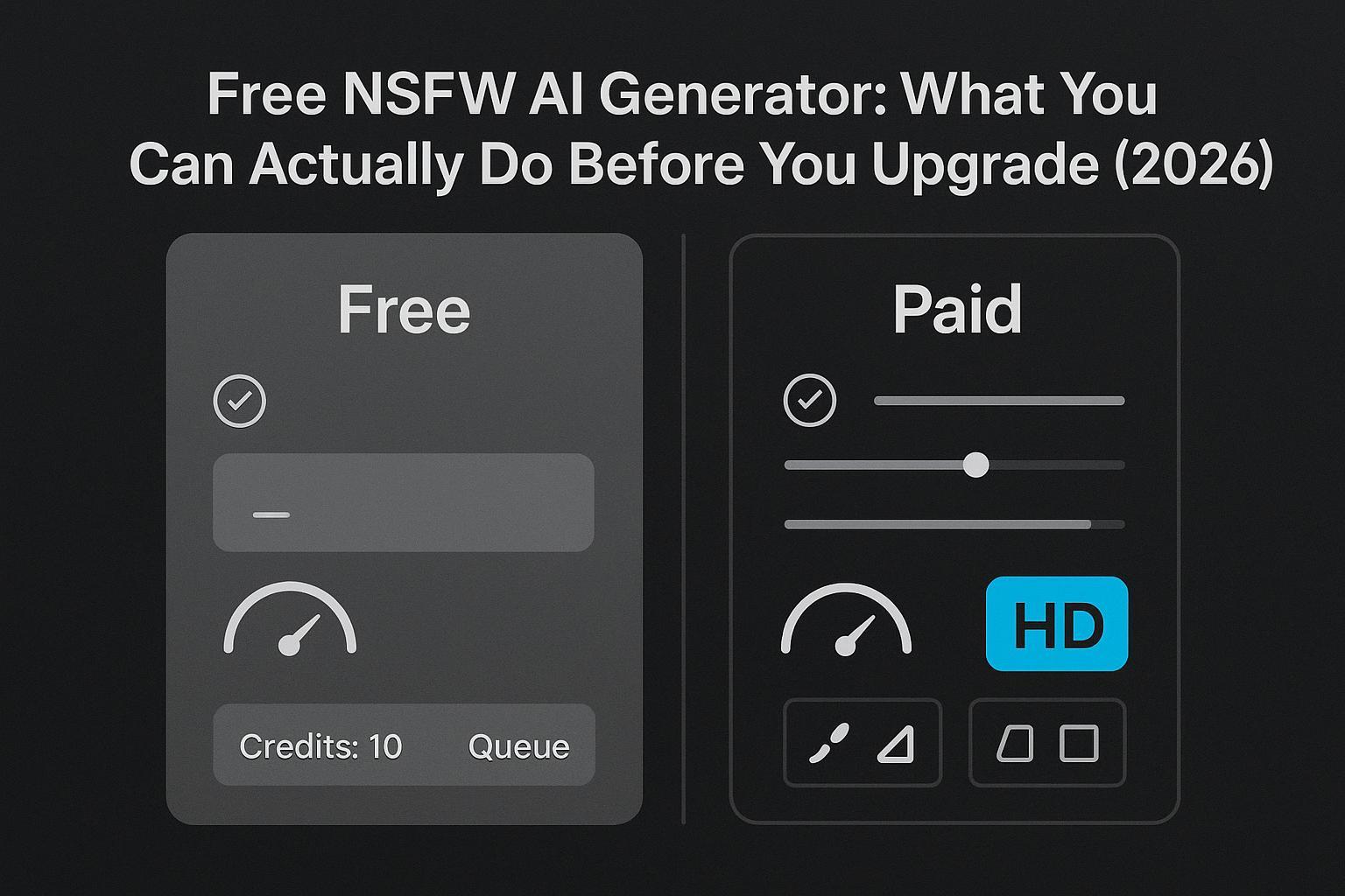 DeepSpicy Free vs Paid: Free NSFW AI Generator Guide