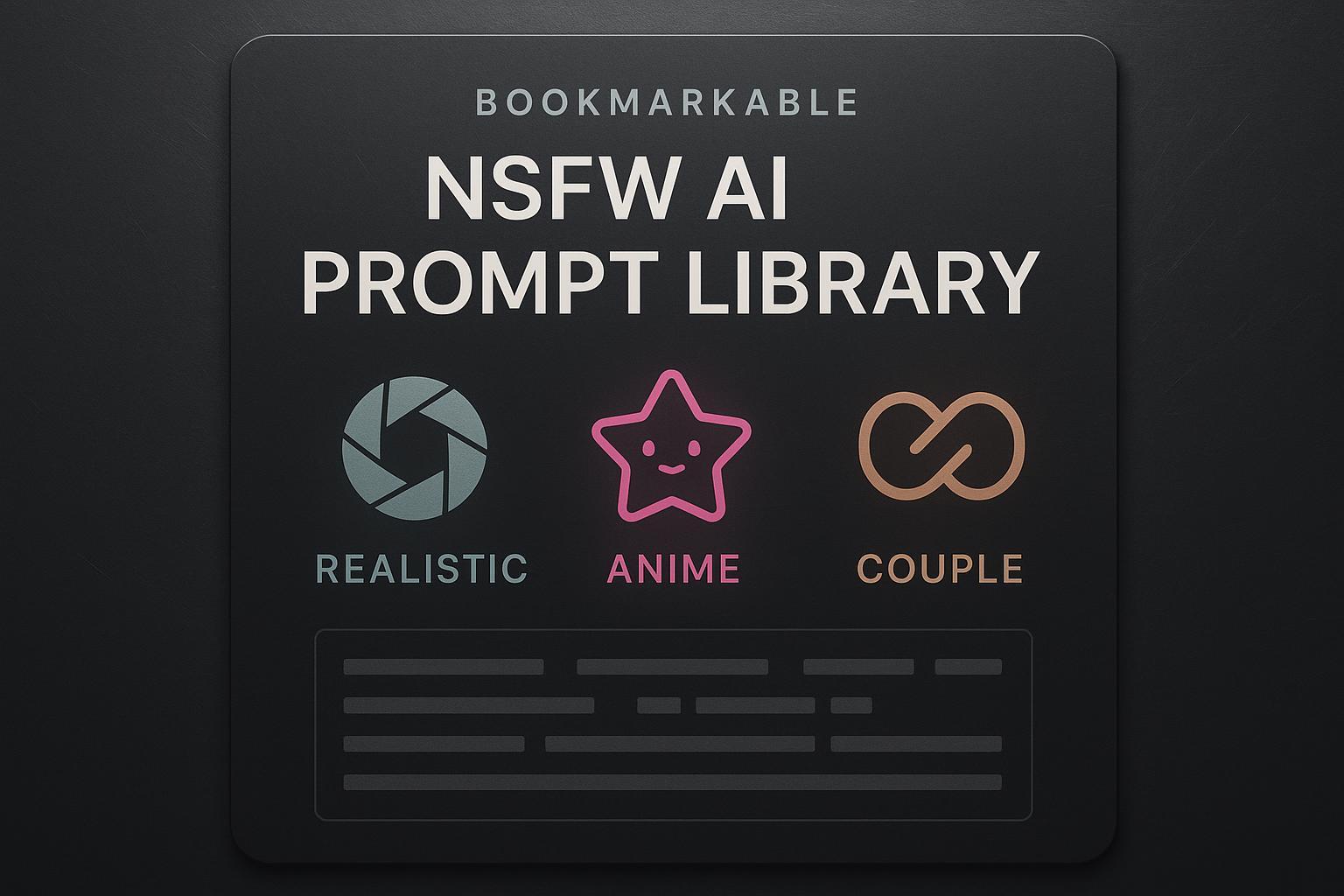 Best NSFW AI Prompts: 35 Copyable Templates for Realistic, Anime, and Couple Scenes