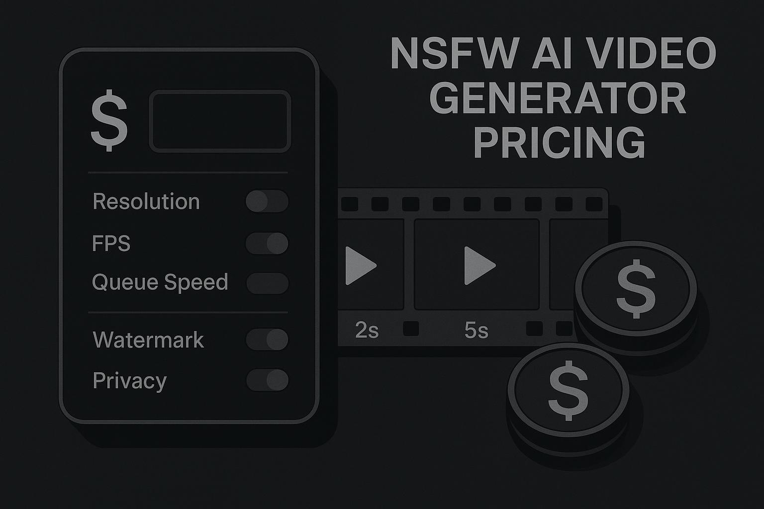 NSFW AI Video Generator Pricing: Credits & Clip Length
