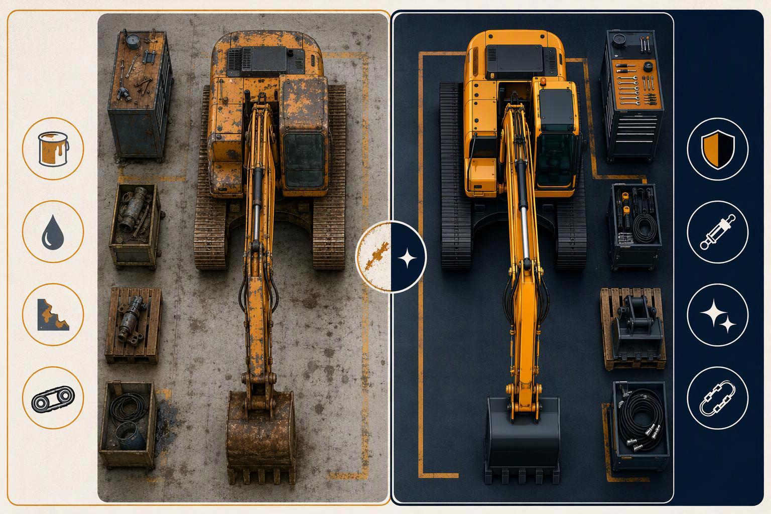 Hyundai Excavator Modification Scope Hyundai Excavator Modification Scope