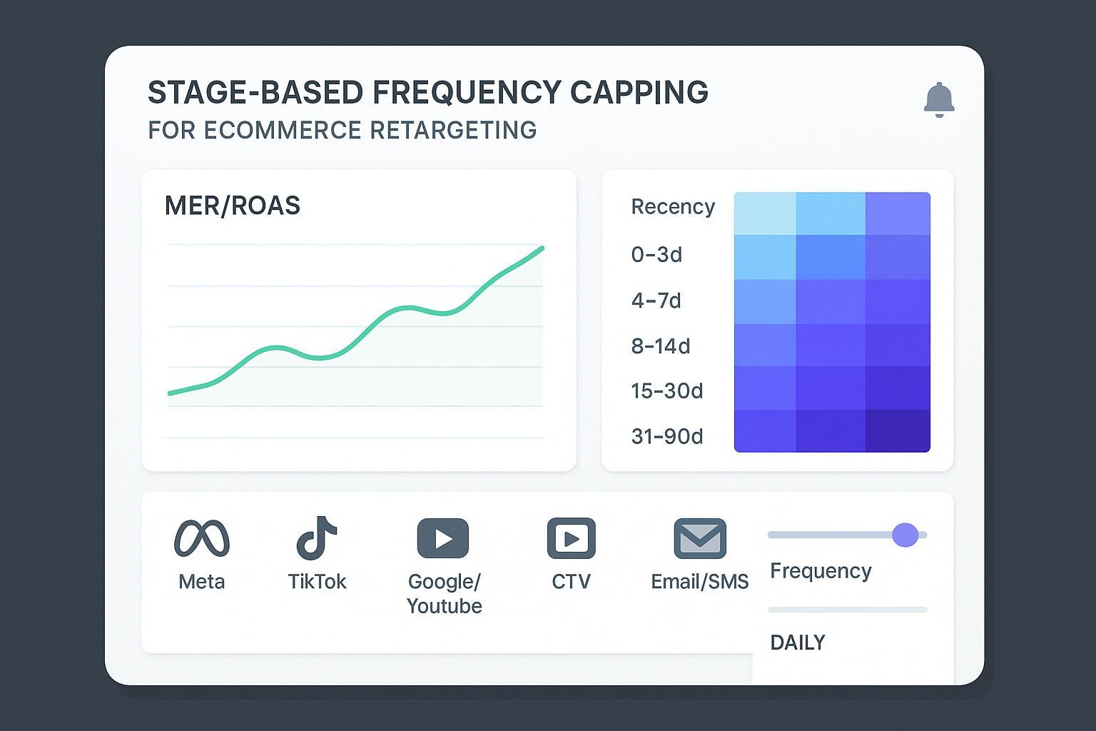 Stage-Based Frequency Caps for Ecommerce Retargeting