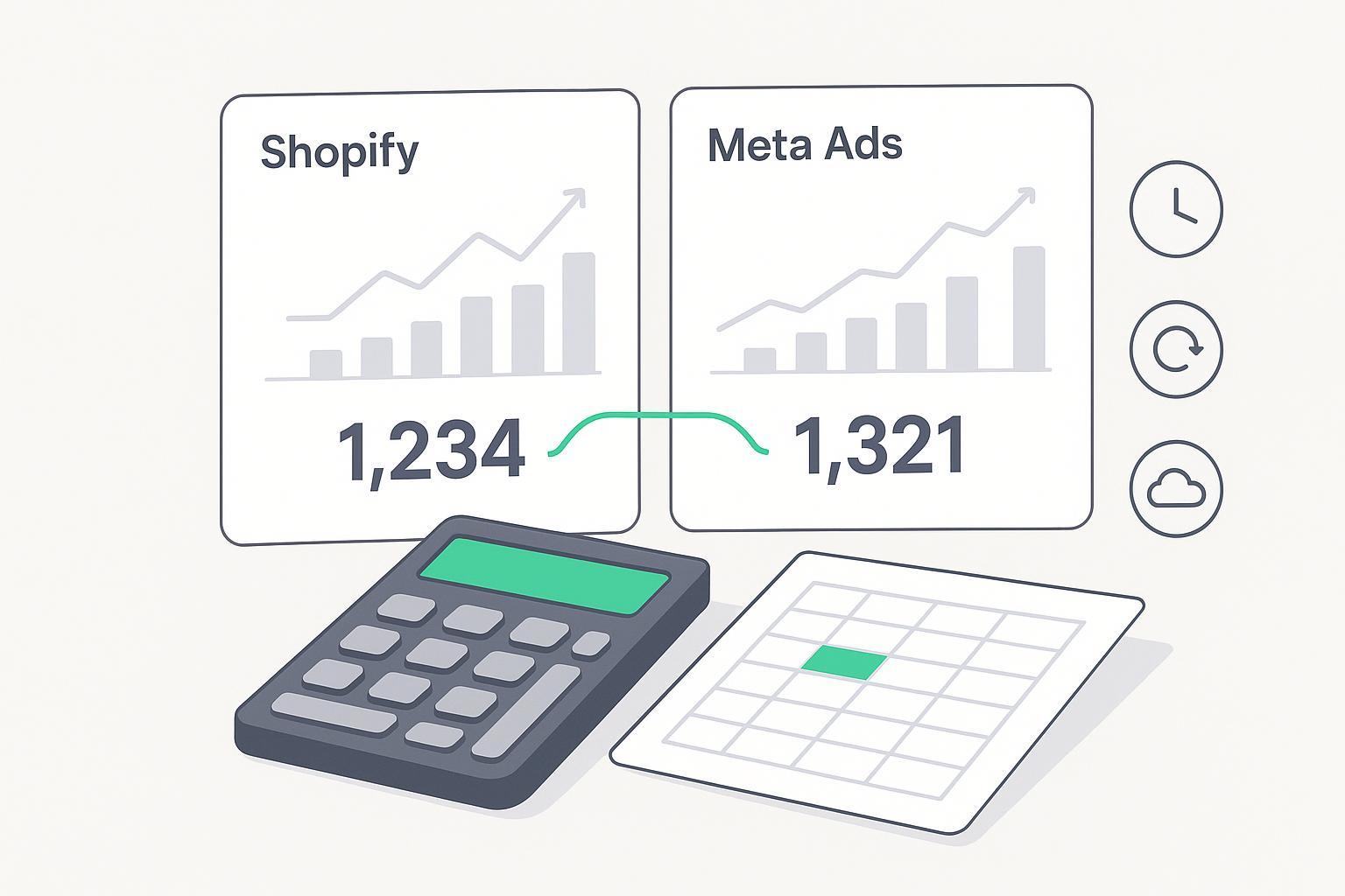 How to Fix Shopify ↔ Meta Revenue Discrepancy: Practical Guide