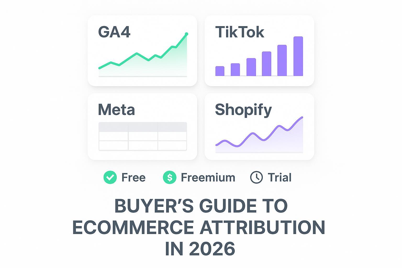 Free Ecommerce Attribution Tools 2026: What’s Actually Free vs Freemium