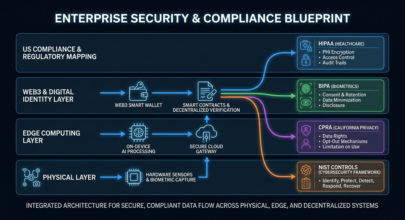 Enterprise Security Blueprint Infographic