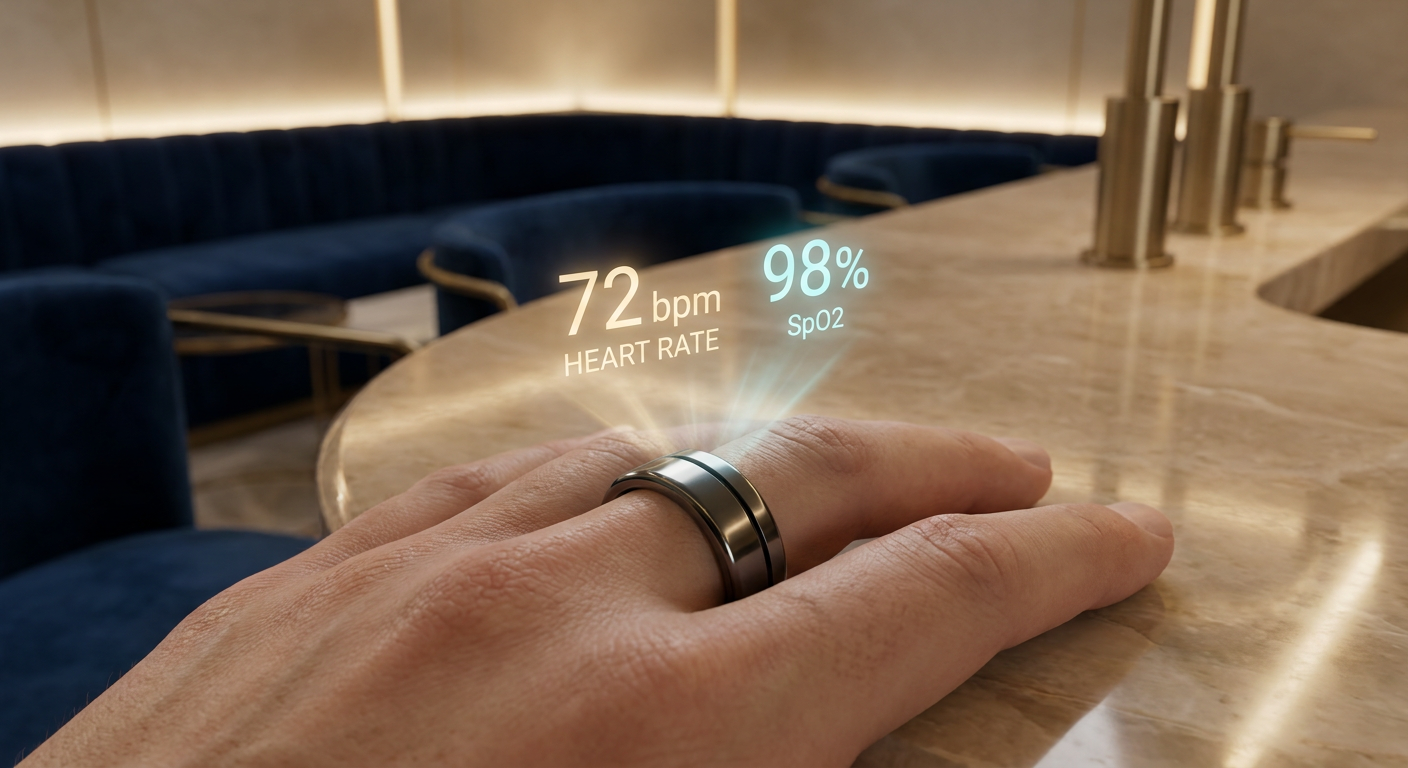 Smart Ring With Heart Rate and SpO2 Monitoring, Explained