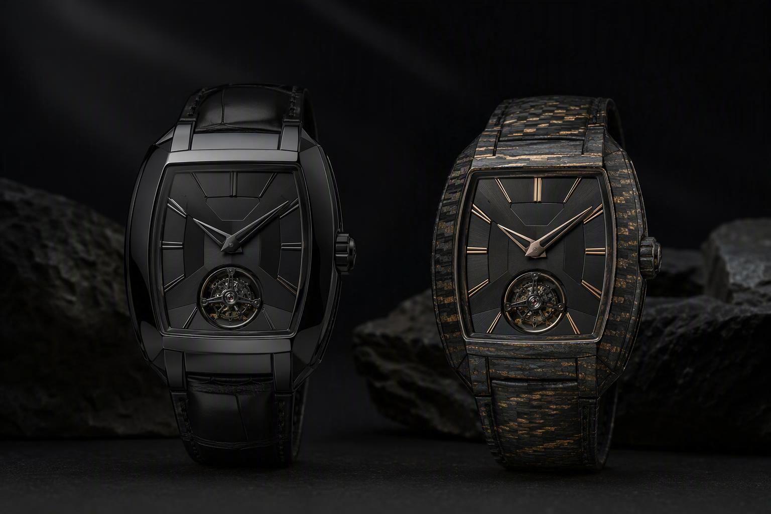 Microcrystalline Black Ceramic vs Filament-Coloured Carbon VERTU Grand Watch: Which Fits Your Daily Wear?