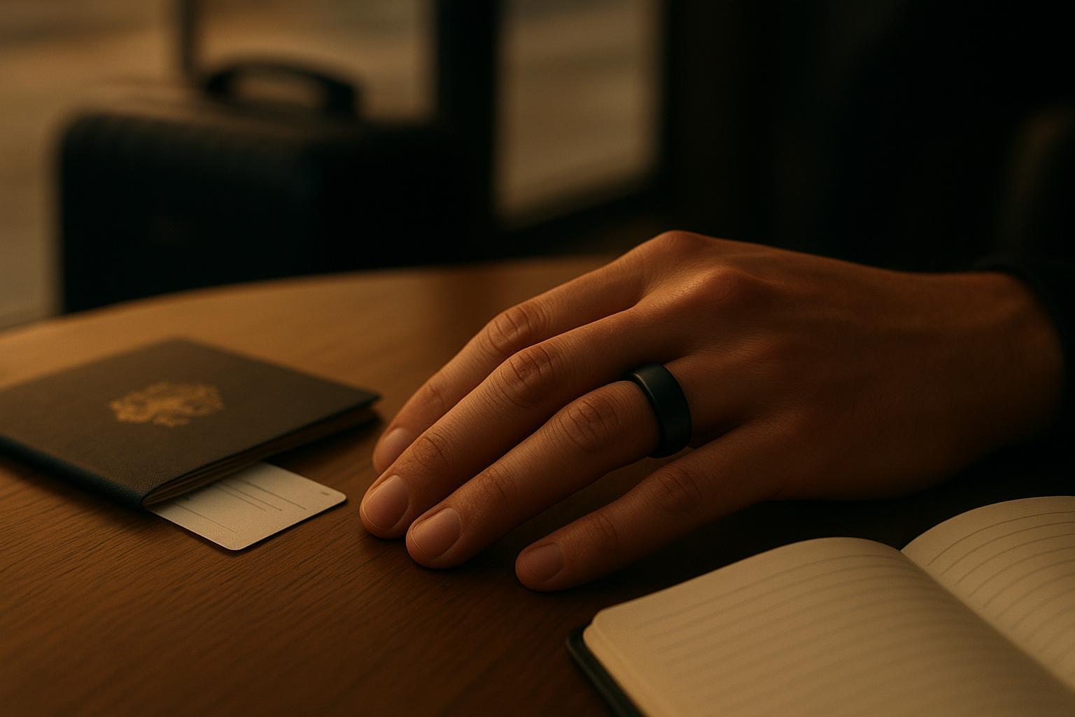 Testing VERTU AURA Ring on the Road: 5-Day Battery Reality, Desktop Cradle Design and Cable-Free Travel