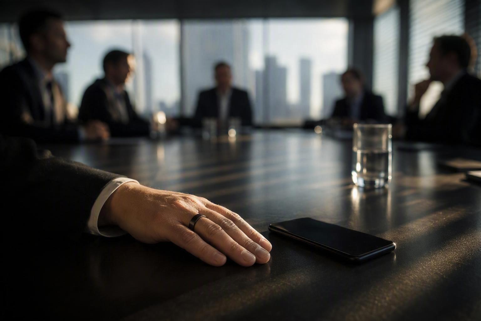 Screenless Shift: Why Boardroom Leaders Wear Biometric Smart Rings