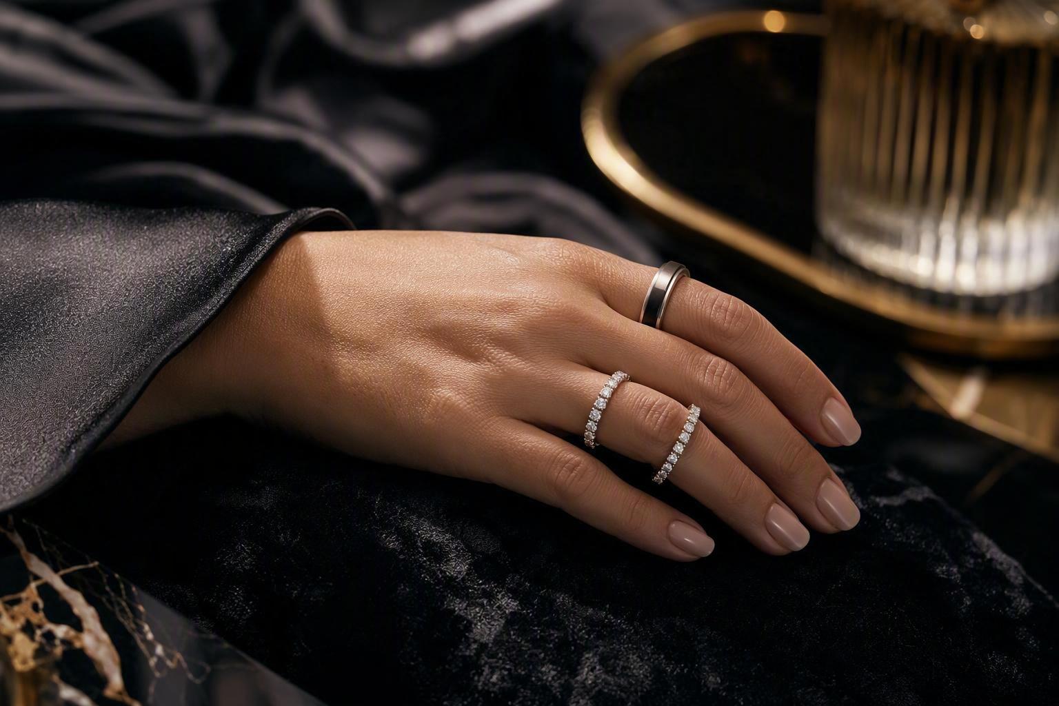 How to Style a Smart Ring with Diamonds: VERTU's Fine Jewelry Stacking Guide
