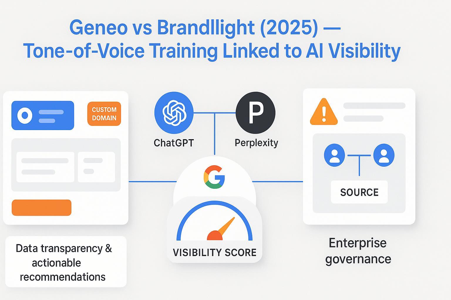 Geneo vs Brandlight (2025): Tone-of-Voice Training & AI Visibility