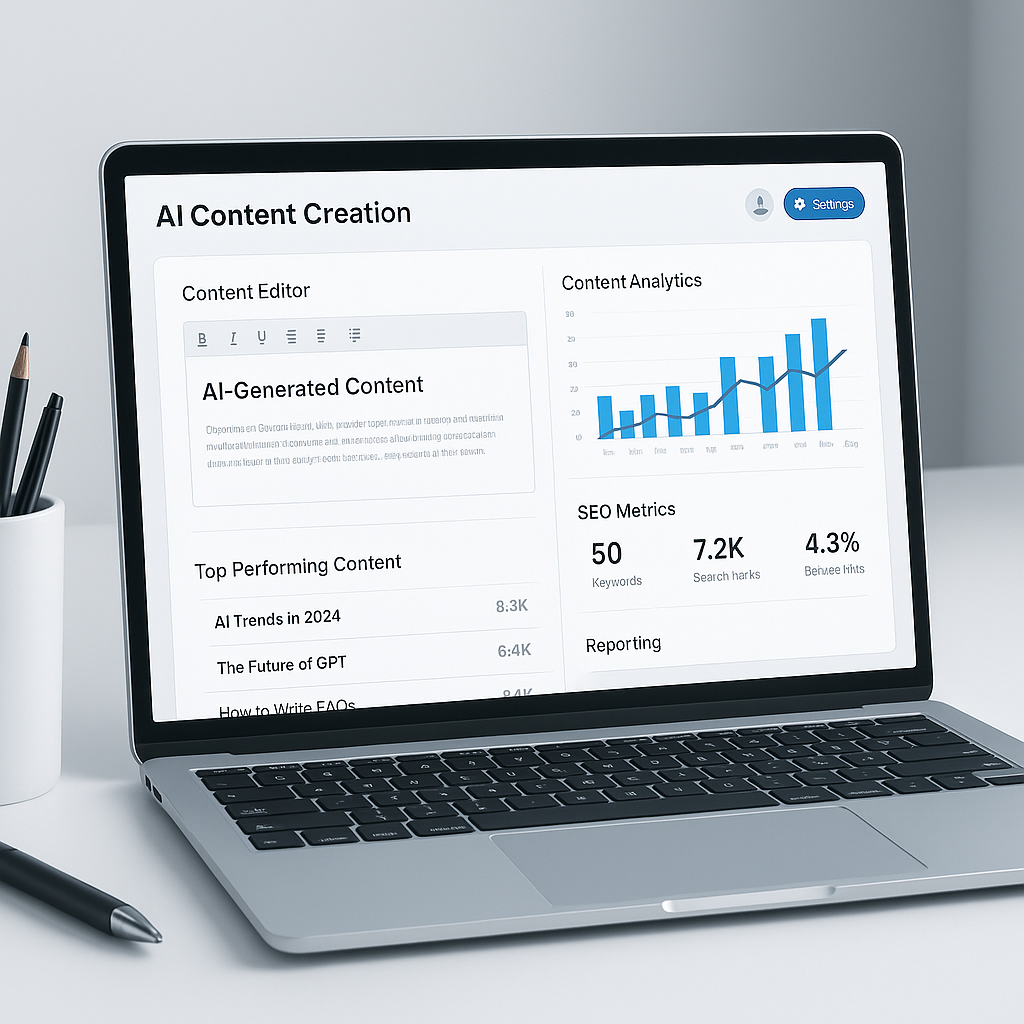 QuickCreator AI Content Creation Platform Dashboard