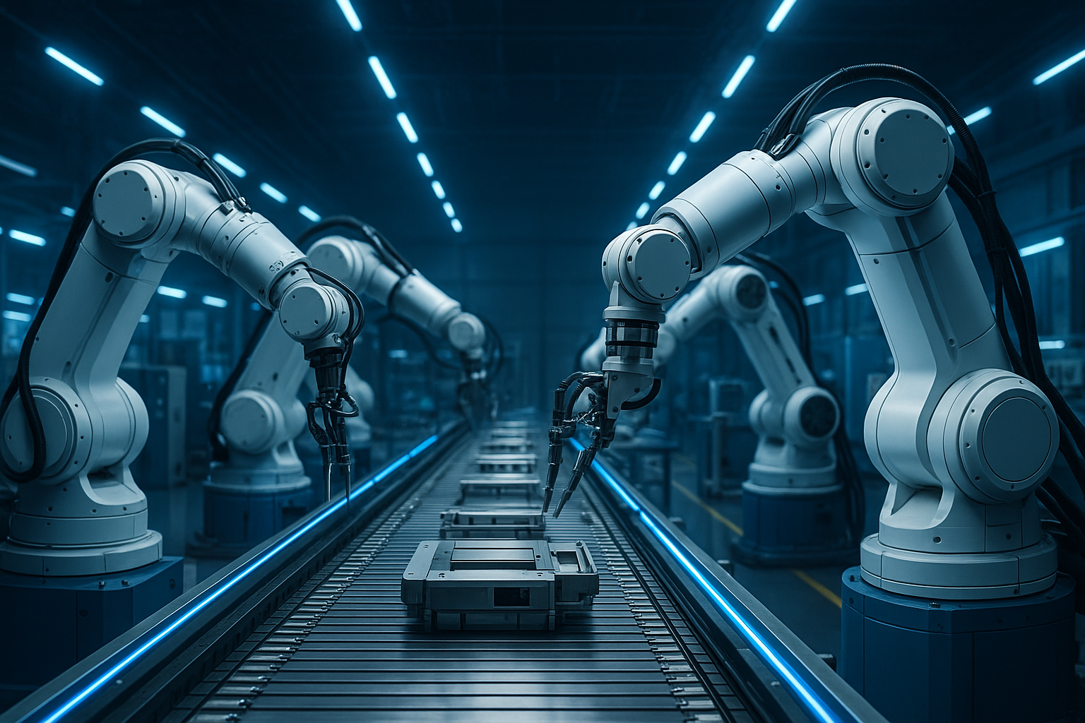 Advanced robotics manufacturing technology showcase